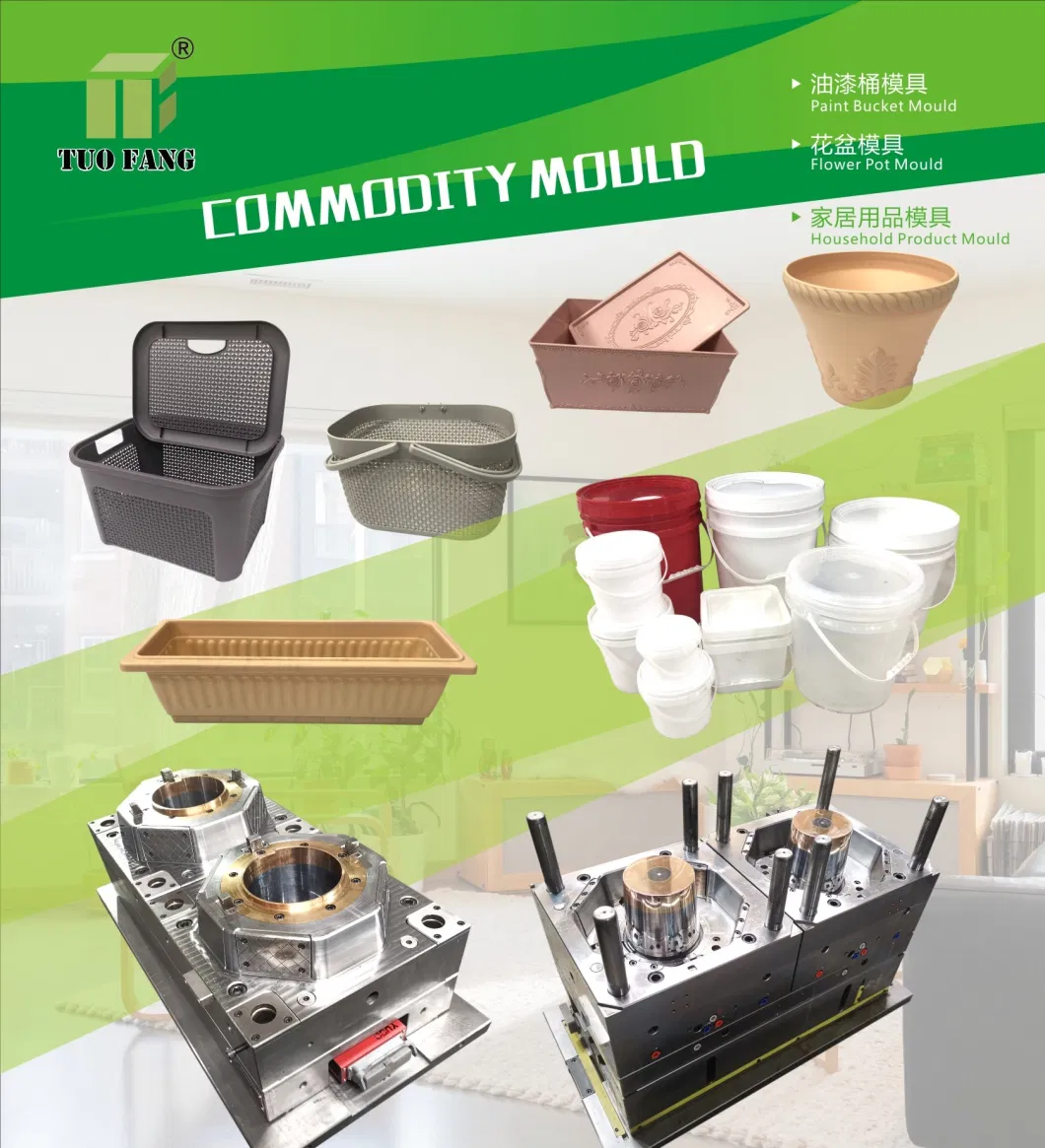 Commodity Mould for Plastic Injection Vegetables Crate/Box Mould